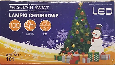 Lampki Choinkowe 100