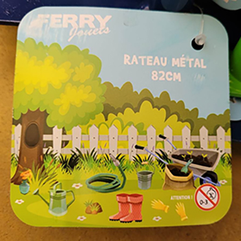 FERRY JOUETS — Toy rake
