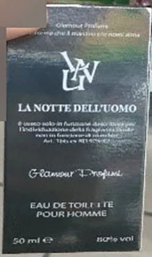 Glamour profumi — La notte dell'uomo