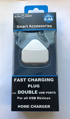 Ultrapower — Fast Charging Plug with Double USB Ports