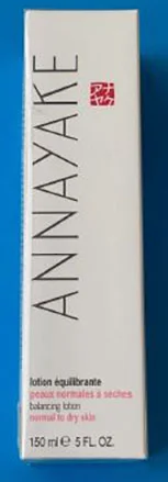 ANNAYAKE — LOTION EQUILIBRANTE PEAUX NORMALES A SECHES