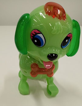 PERRO CON LUZ Y SONIDO