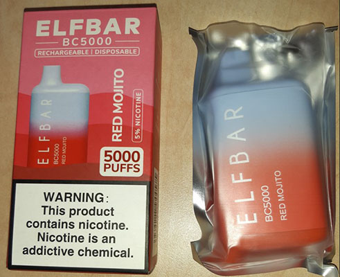 ELFBAR BC 5000 — RED MOJITO
