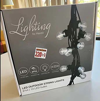Lighting by Havsö — LED OUTDOOR STRING LIGHTS LED ljusslinga