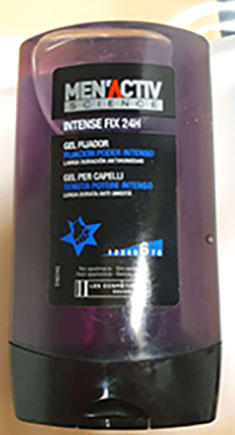 les cosmétiques design paris — Gel fijador INTENSE FIX 24H- MEN'ACTIV SCIENCE