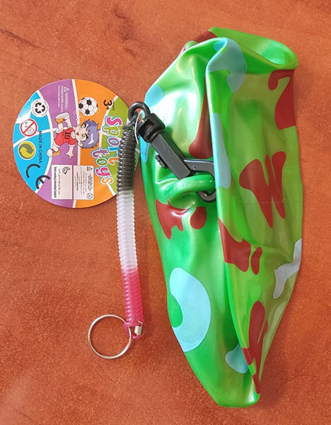 BIGTOYS — PILKA 23CM NA SPREZYNIE