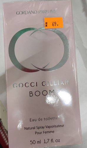 GORDANO PARFUMS — GOCCI GILLIAN BOOM