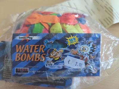 Summer play — Water bombs