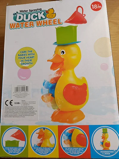 Duck water wheel