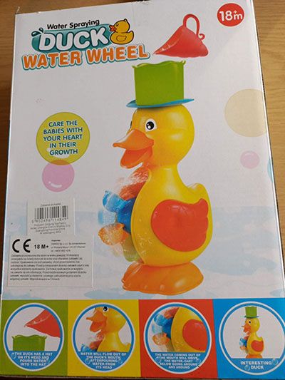 Duck water wheel