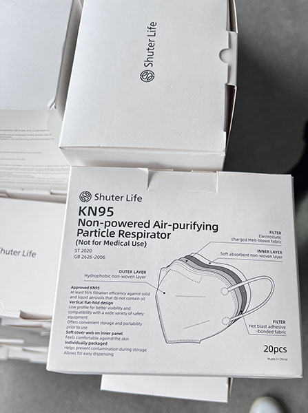 Shuter Life , KN95 Non-powered air-purifying particle respirator