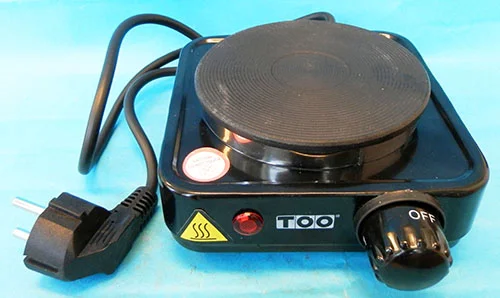 TOO HOT — SINGLE HOT PLATE