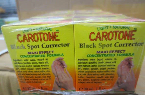 Light and natural Carotone Black spot corrector