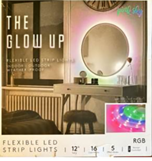 The Glow Up — Pink Sky The Glow Up “12ft Flexible LED Strip Lights”