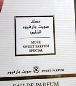 Musk sweet parfum special