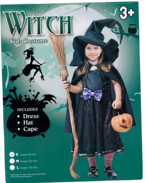 Boo! — Witch Kids Costume