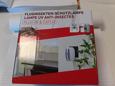 Windhager — Lampe UV anti-insectes Plug in & catch