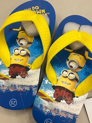 Despicable me, universal studios — Flip Flops Flip flops til barn
