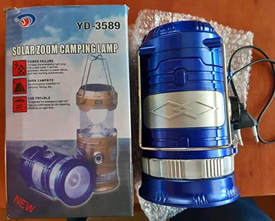 CAMPING LAMP SOLAR ZOOM