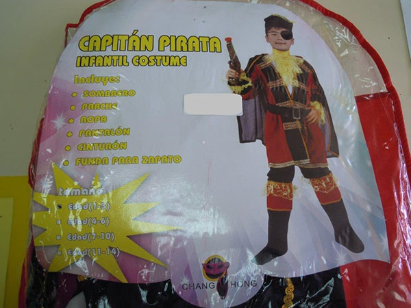 CHANG HONG — CAPITÁN PIRATA