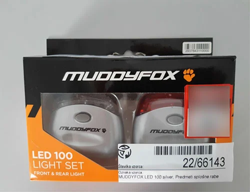 MUDDYFOX — LED 100 silver