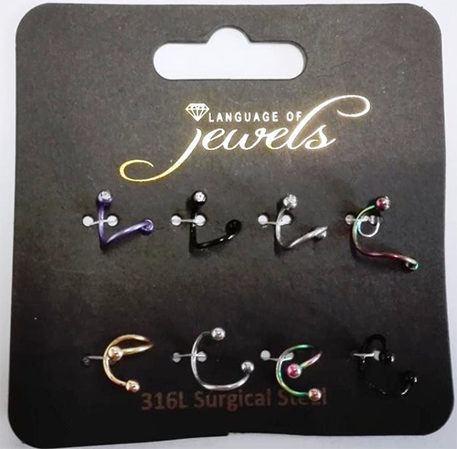 Language of Jewels — 316L Surgical Steel
