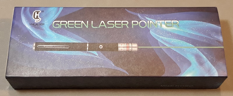 YHLASER — GREEN LASER POINTER; Lézerfény