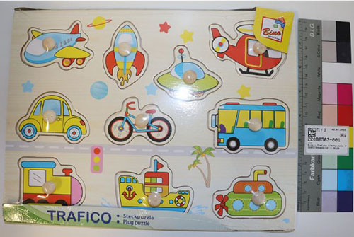 BINO — Trafico Steckpuzzle