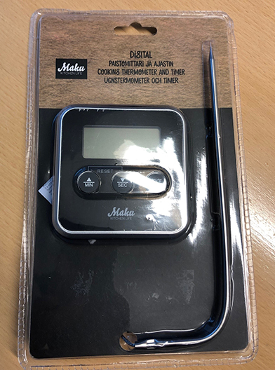 Maku — Digital cooking thermometer and timer