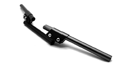 Zaddox — Stummellenker 22mm mit Lenkrohr Zaddox Lenkererhöhung universal Alu schwarz