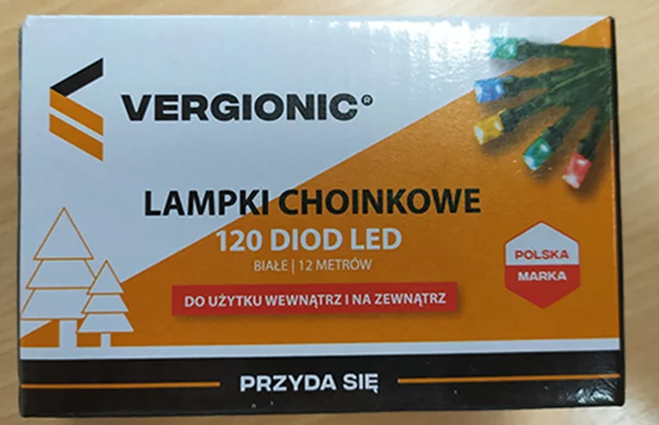 VERGIONIC — Lampki choinkowe