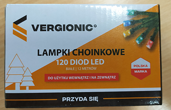 VERGIONIC — Lampki choinkowe