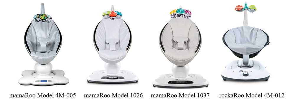 MamaRoo and RockaRoo — Infant swing / rocker