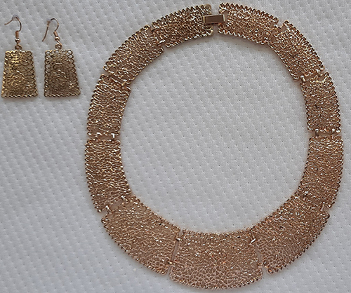 Sy fashion — Set necklace and earrings