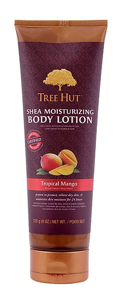 TREE HUT — TREE HUT SHEA MOISTURIZING BODY LOTION Tropical Mango