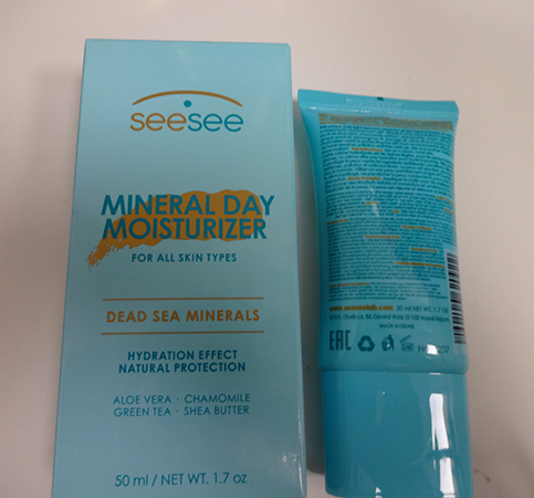 seesee — AURA ultra comfort MINERAL DAY MOISTURIZER DEAD SEA MINERALS FOR ALL SKIN TYPES