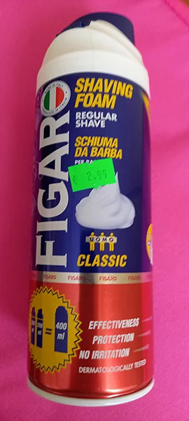 FIGARO — FIGARO Shaving Foam Regular Shave Classic