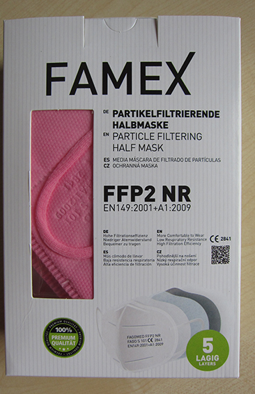Famex — FFP2 Famex - Modell Fago S 101 (nb 2841)