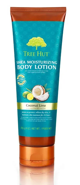 TREE HUT — TREE HUT SHEA MOISTURIZING BODY LOTION Coconut Lime