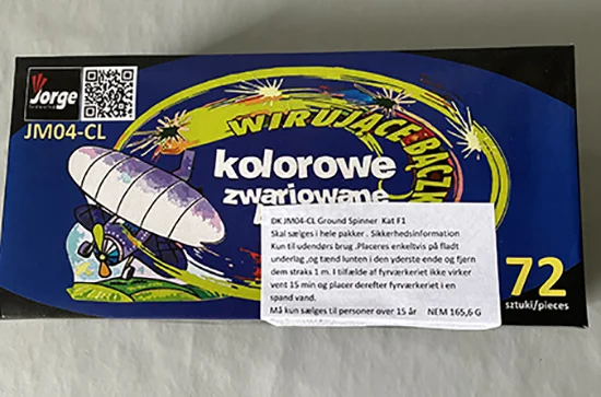 Jorge Fireworks — Kolorowe Zwariowane