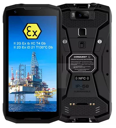 Conquest — Smartphone for explosive atmospheres