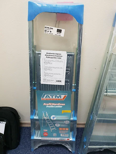 ATM® (ATES MADENI ESYA SAN. TIC. LTD. STI.) — Aluminium Step Ladder