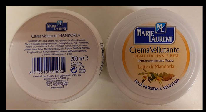 MARIE LAURENT ML — Latte di Mandorla, Crema Vellutante