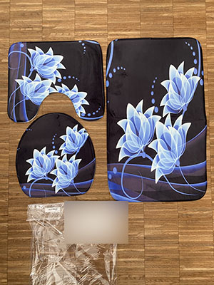 Tapis de bain imperméable