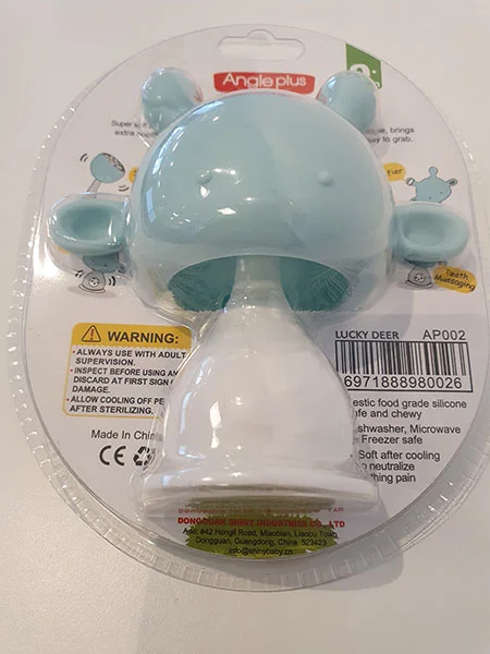 Dongguan Shiny Industries CO LTD. — Lucky Deer Baby Soothing Teether