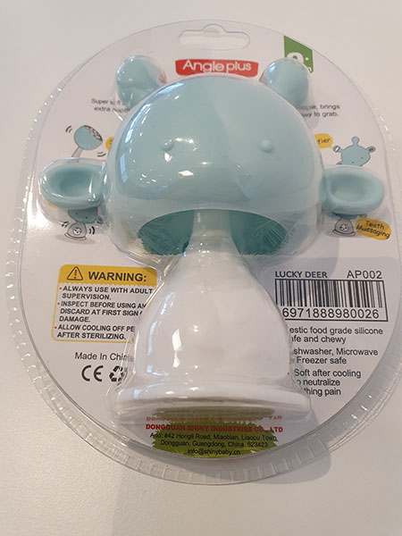 Dongguan Shiny Industries CO LTD. — Lucky Deer Baby Soothing Teether