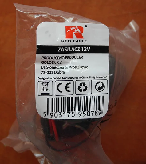 Red Eagle — Zasilacz 12V