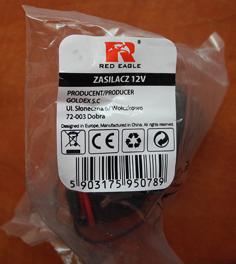 Red Eagle — Zasilacz 12V
