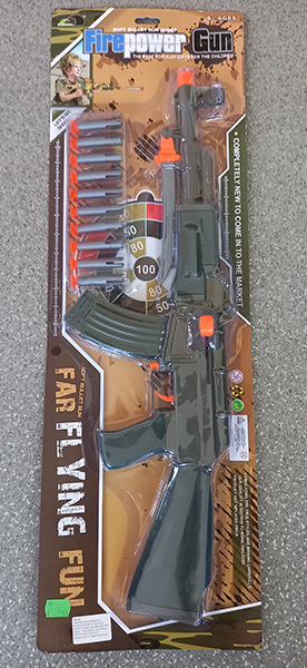Soft bullet gun shoot 'Firepower Gun'