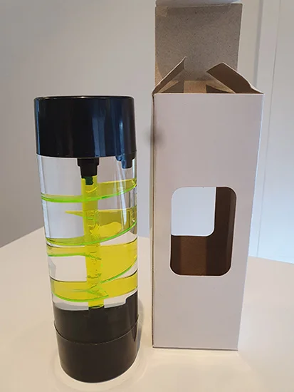 Playlearn LTD — Green and Black Liquid Timers Spiral